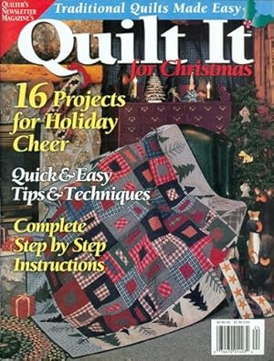 Quilter's Newsletter Magazine 2002: Quilt It for Christmas Traditional Quilts Made Easy