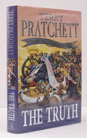 Imagen del vendedor de The Truth. [The 25th Discworld novel]. SIGNED BY THE AUTHOR a la venta por Island Books