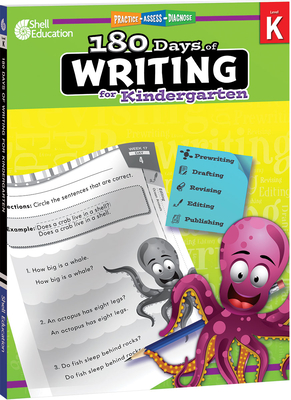 Imagen del vendedor de 180 Days of Writing for Kindergarten (Grade K): Practice, Assess, Diagnose (Paperback or Softback) a la venta por BargainBookStores