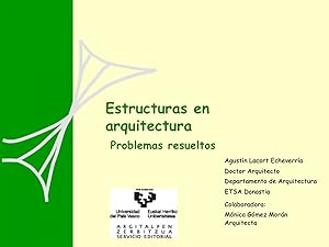 Seller image for Estructuras en arquitectura problemas resueltos for sale by Imosver