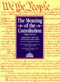 Bild des Verkufers fr The Meaning of the Constitution zum Verkauf von NEPO UG