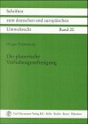 Die planerische Vorhabengenehmigung : zu Problemen bei ihrer Anwendung auf die Planung von Verkeh...