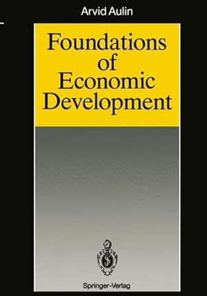 Immagine del venditore per Foundations of economic development. venduto da NEPO UG