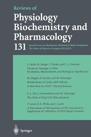 Image du vendeur pour Reviews of Physiology, Biochemistry and Pharmacology Vol. 131 mis en vente par NEPO UG