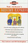 Immagine del venditore per Tom Jackson's Resume Express (Job Express Series) venduto da NEPO UG