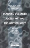 Imagen del vendedor de Planning Document Access: Options and Opportunites a la venta por NEPO UG