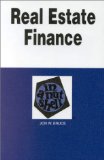 Bild des Verkufers fr Real Estate Finance in a Nutshell (In a Nutshell (West Publishing)) zum Verkauf von NEPO UG