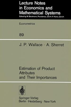 Seller image for Estimation of Product Attributes and Their Importances for sale by NEPO UG