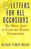 Seller image for Letters for All Occasions: Revised edition: The Classic Guide to Social and Business Correspondence for sale by NEPO UG