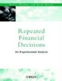 Immagine del venditore per Repeated Financial Decisions: An Experimental Analysis venduto da NEPO UG