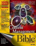 Immagine del venditore per Content Management Bible. (Bible (Wiley)) venduto da NEPO UG