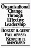 Seller image for Organizational Change Through Effective Leadership for sale by NEPO UG