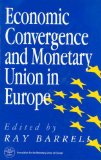 Bild des Verkufers fr Economic Convergence and Monetary Union in Europe zum Verkauf von NEPO UG