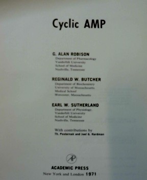 Seller image for Cyclic AMP for sale by NEPO UG