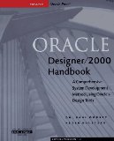 Bild des Verkufers fr Oracle Designer/2000 Handbook (Oracle Series) zum Verkauf von NEPO UG
