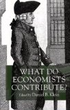 Bild des Verkufers fr What Do Economists Contribute? (Cato Institute Book) zum Verkauf von NEPO UG