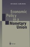Bild des Verk�ufers f�r Economic Policy in a Monetary Union zum Verkauf von NEPO UG