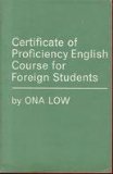 Bild des Verkufers fr Certificate of Proficiency English Course for Foreign Students. zum Verkauf von NEPO UG