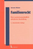 Seller image for Familienrecht : eine sozialwissenschaftlich orientierte Darstellung. for sale by NEPO UG