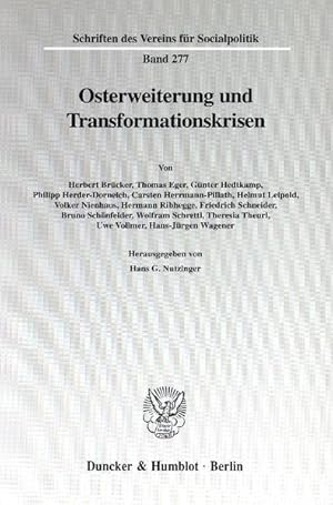 Seller image for Osterweiterung und Transformationskrisen. for sale by NEPO UG