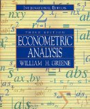 Seller image for Econometric Analysis (Prentice Hall international editions) for sale by NEPO UG