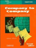 Seller image for Company to Company: A new approach to business correspondence in English. Student's Book for sale by NEPO UG