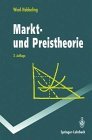 Immagine del venditore per Markt- und Preistheorie (Springer-Lehrbuch) venduto da NEPO UG