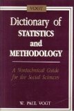 Seller image for Dictionary of Statistics and Methodology: A Nontechnical Guide for the Social Sciences for sale by NEPO UG