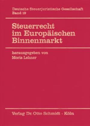 Seller image for Steuerrecht im Europischen Binnenmarkt for sale by NEPO UG
