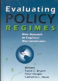 Seller image for Evaluating Policy Regimes: New Research in Empirical Macroeconomics for sale by NEPO UG