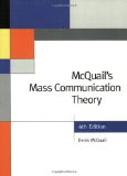 Image du vendeur pour MCQUAIL: MCQUAIL'S MASS COMMUNICATION (P 4/ED) THEORY mis en vente par NEPO UG