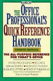 Bild des Verkufers fr Office Professional's Quick Reference Handbook (Webster's New World Office Professional's Desk Reference) zum Verkauf von NEPO UG
