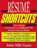 Seller image for Resume Shortcuts: How to Quickly Communicate Your Qualifications with Powerful Words and Phrases for sale by NEPO UG