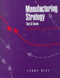 Image du vendeur pour Manufacturing Strategy: Text and Cases mis en vente par NEPO UG