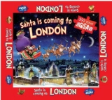 London Santa Jigsaw (Santa Is Coming Jigsaw)