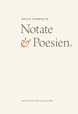 Notate & Poesien.