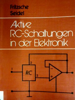 Bild des Verkufers fr Aktive RC-Schaltungen in der Elektronik zum Verkauf von NEPO UG