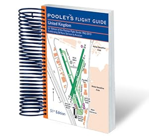 NFG012 NEW EDITION Pooleys 2013 United Kingdom Flight Guide (Spiral Edition)