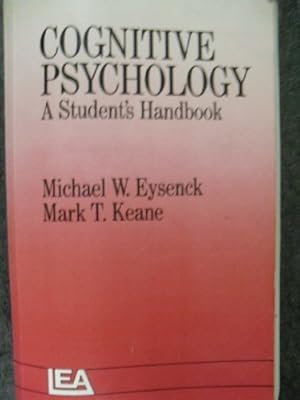 Seller image for Cognitive Psychology: A Student's Handbook for sale by NEPO UG