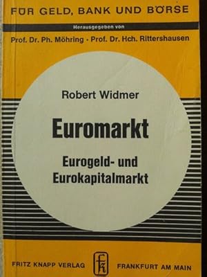 Seller image for Euromarkt. Eurogeld- und Eurokapitalmarkt for sale by NEPO UG