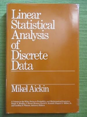 Image du vendeur pour Linear Statistical Analysis of Discrete Data (Probability & Mathematical Statistics) mis en vente par NEPO UG
