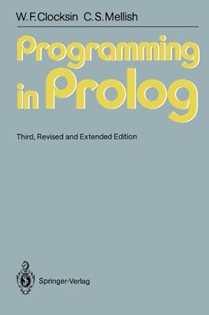 Bild des Verkufers fr Programming in Prolog: Using the ISO Standard zum Verkauf von NEPO UG