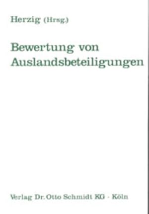 Seller image for Bewertung von Auslandsbeteiligungen for sale by NEPO UG