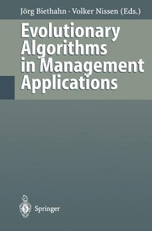 Image du vendeur pour Evolutionary Algorithms in Management Applications mis en vente par NEPO UG