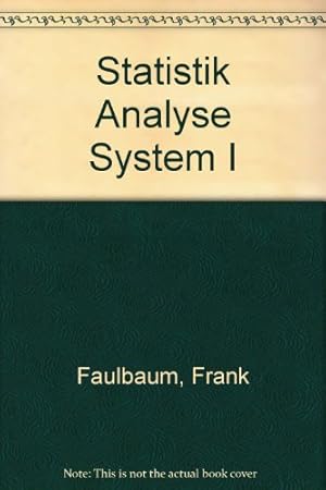 Seller image for Statistik Analyse System I for sale by NEPO UG