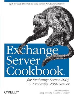 Seller image for Exchange Server Cookbook for sale by NEPO UG