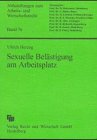 Bild des Verkufers fr Sexuelle Belstigung am Arbeitsplatz. Im US-amerikanischen und deutschen Recht zum Verkauf von NEPO UG