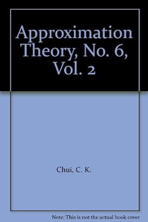 Bild des Verkufers fr Approximation Theory VI: International Symposium Proceedings: 002 zum Verkauf von NEPO UG