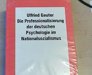 Imagen del vendedor de Die Professionalisierung der deutschen Psychologie im Nationalsozialismus a la venta por NEPO UG