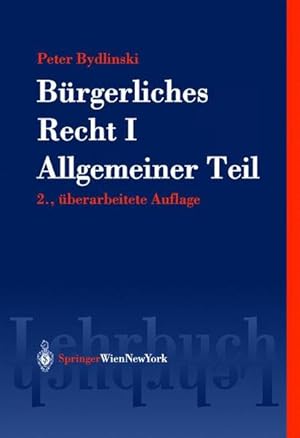 Immagine del venditore per Brgerliches Recht I: Allgemeiner Teil (Springers Kurzlehrbcher der Rechtswissenschaft) Allgemeiner Teil venduto da NEPO UG